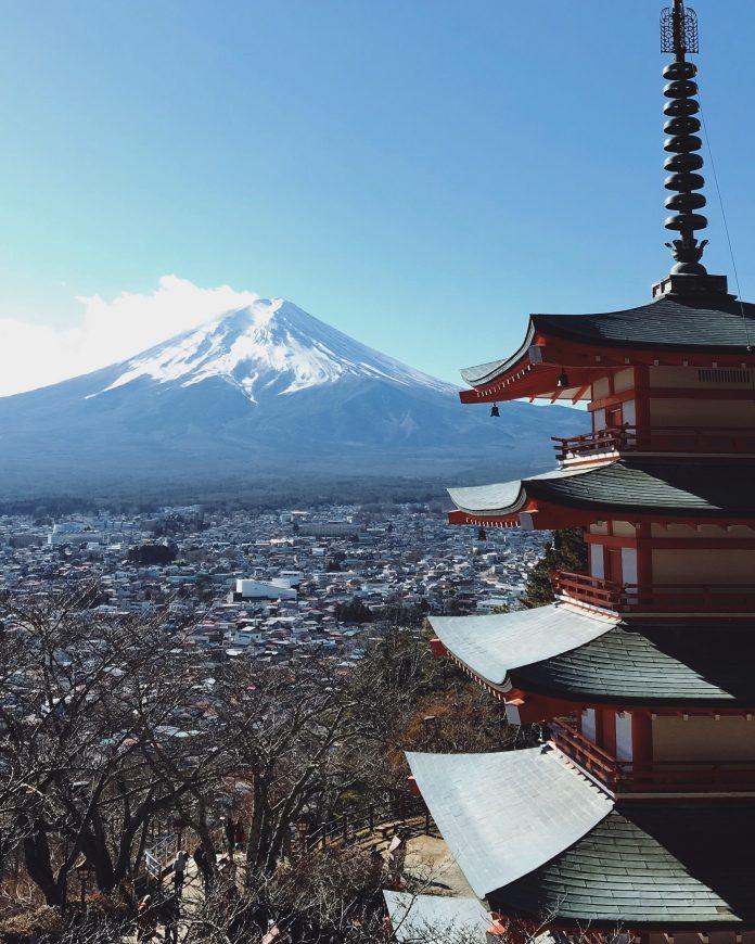 Chùa Chureito và núi Phú Sĩ – Nguồn: Internet