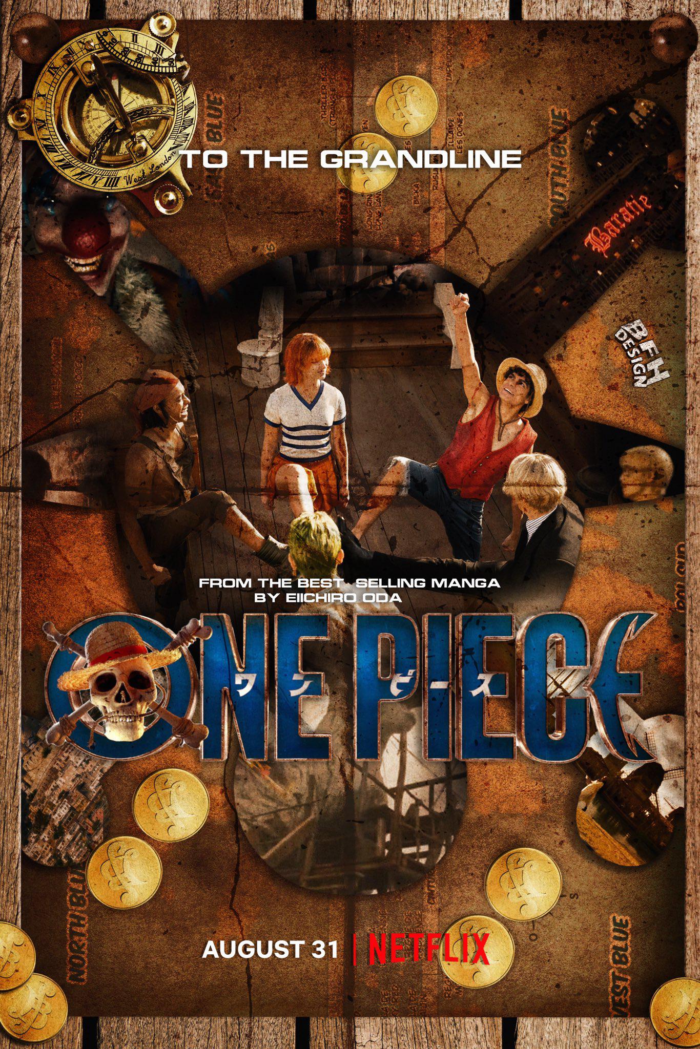 Poster phim One Piece bản live-action. (Nguồn: Internet)