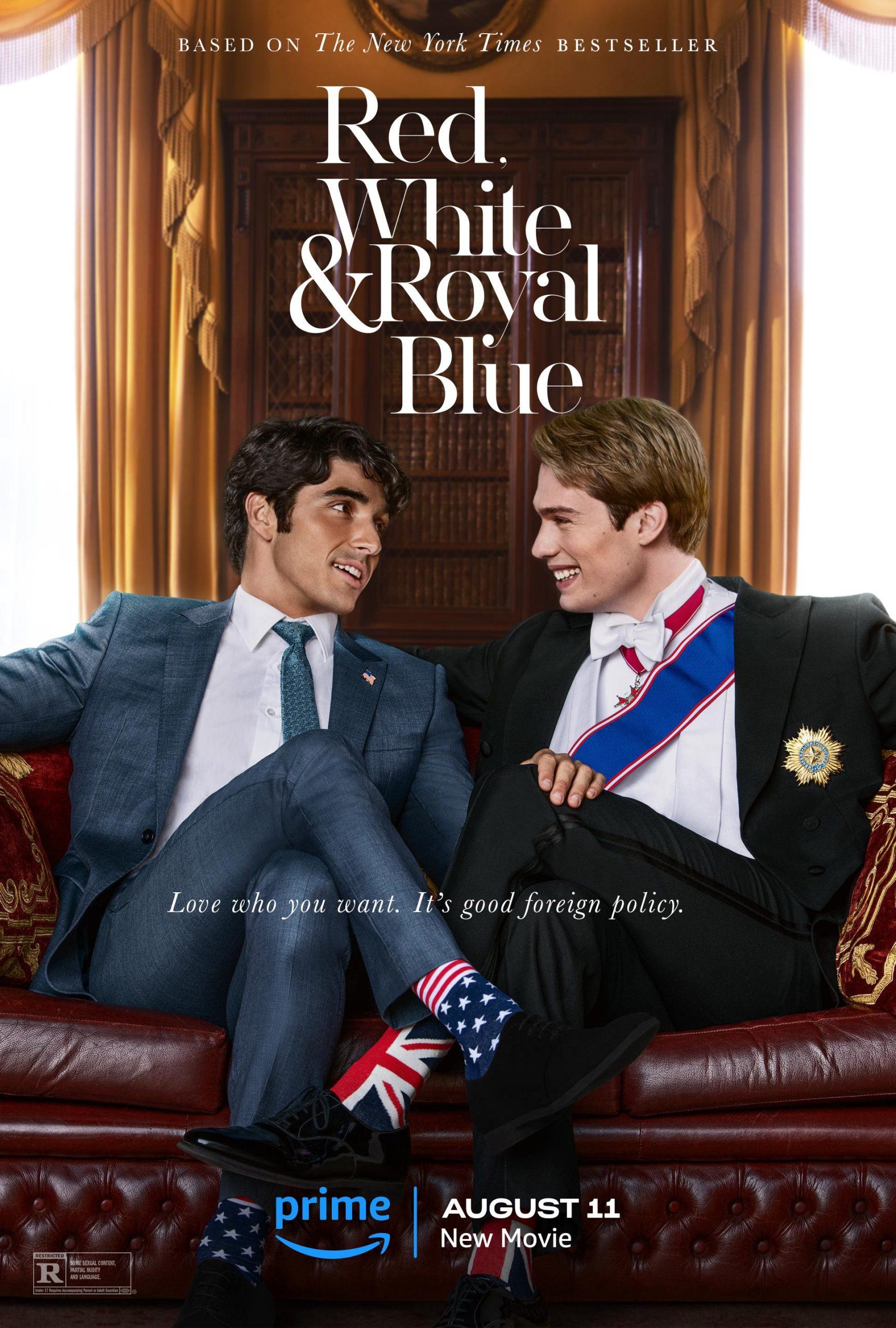 Poster phim Red, White & Royal Blue (Ảnh: Internet)