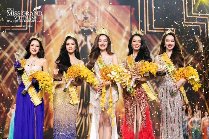 Top 5 Miss Grand VN 2023 (Nguồn: internet)