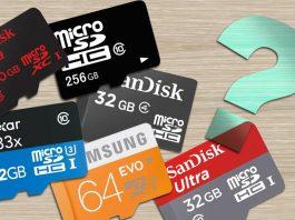 Có nhiều loại thẻ microSD khác nhau (Ảnh: Internet)