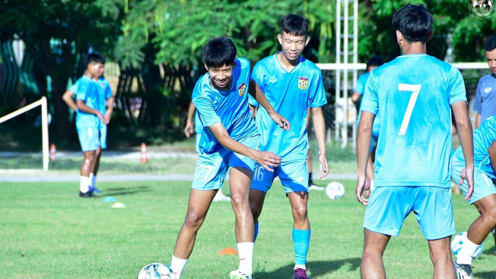 U23 Lào có quyết tâm cao trong giải đấu này nhờ sự tiến bộ vượt trội ở các giải trẻ khác (nguồn ảnh: Internet)