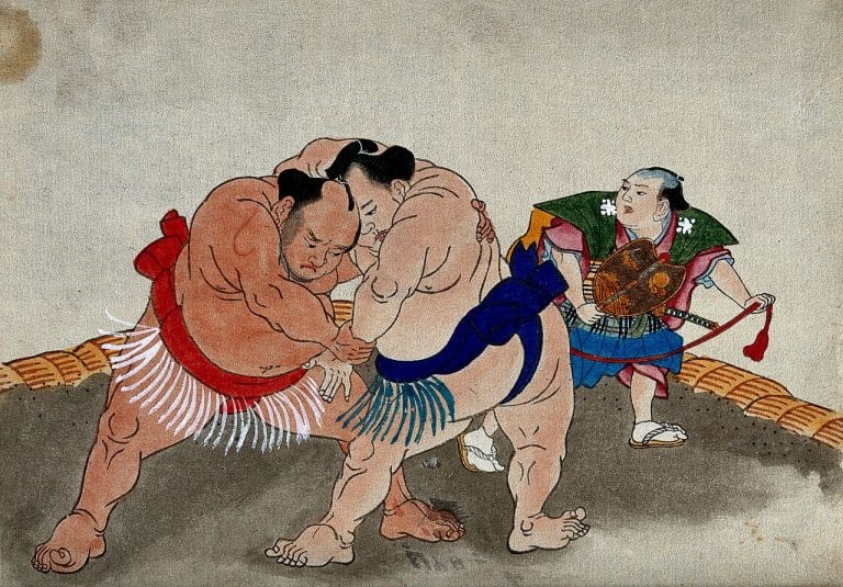 Mỗi phần ăn của sumo đã gấp 5 lần người thường + Nguồn: internet