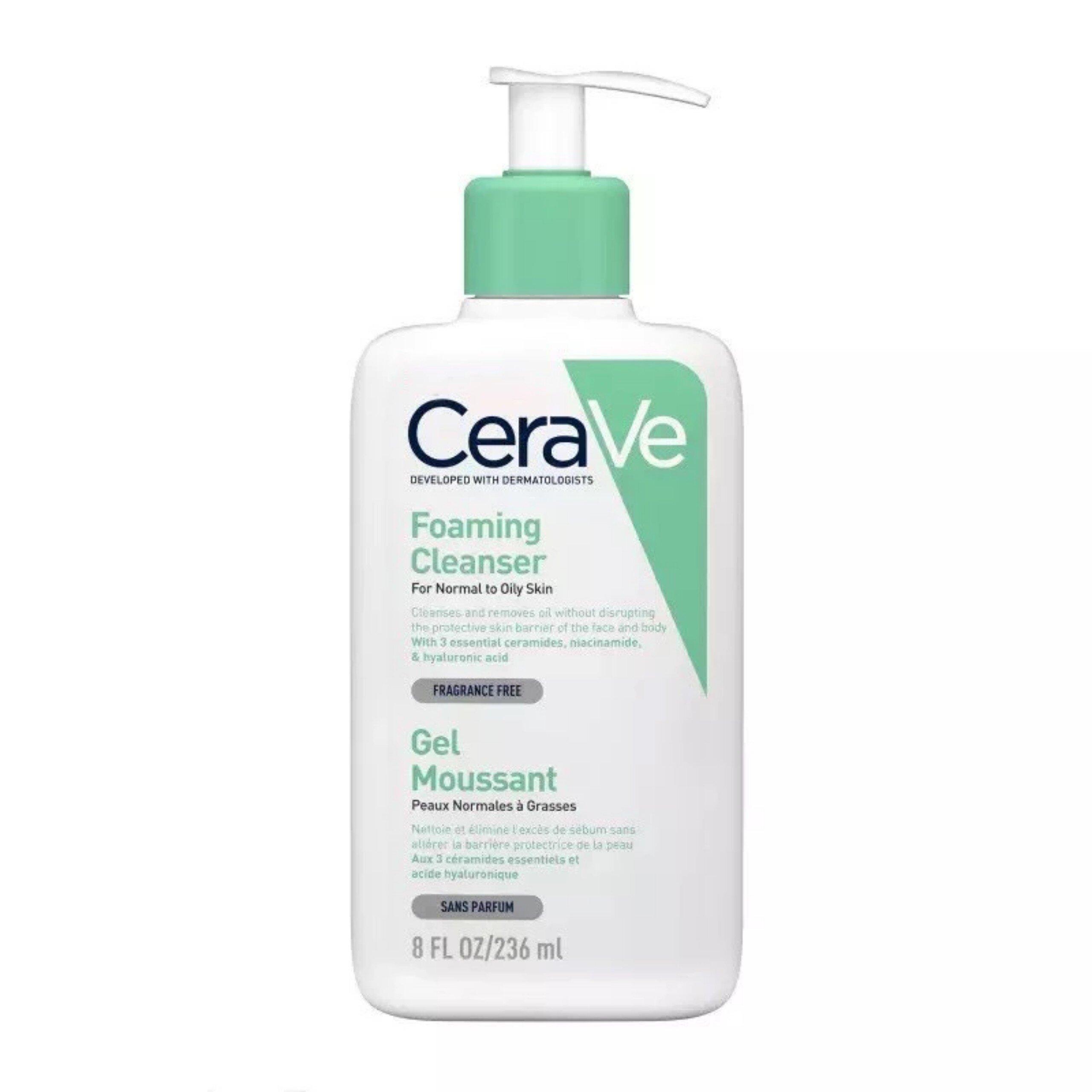 Sữa rửa mặt CeraVe Foaming Facial