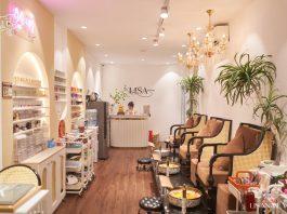 Không gian sang trọng tại Lisa Nail & Spa quận 7.