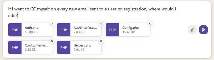 Claude AI phân tích các file PHP (Ảnh: Internet)