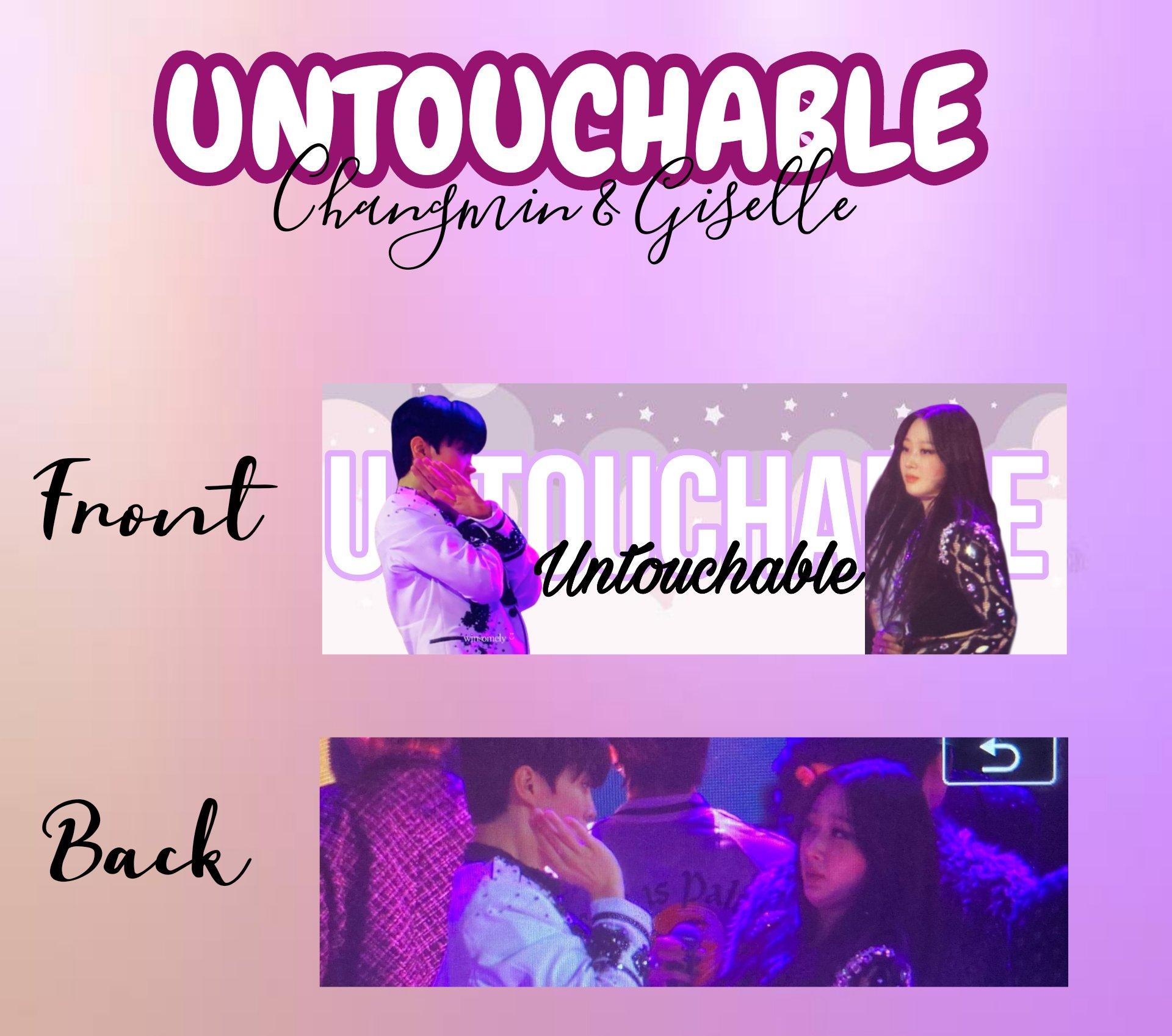 Thậm chí, các fan còn chế ra banner hài hước phiên bản “Untouchable”. Ảnh: @maruchifan (Twitter)