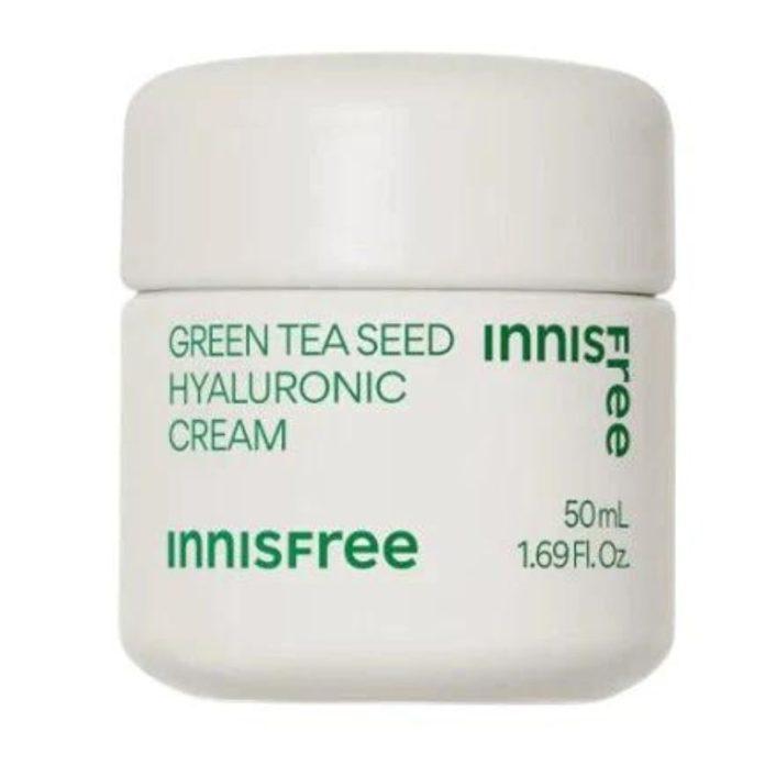 Kem dưỡng da Hàn Quốc innisfree Green Tea Seed Hyaluronic Cream (Nguồn: Internet)