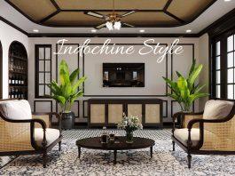 Phong cách thiết kế nội thất Indochine Style (Ảnh: Internet)