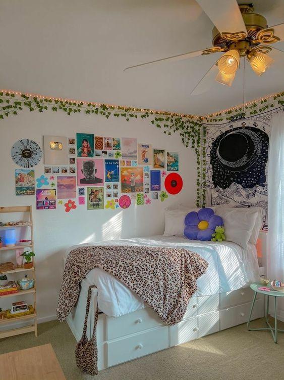Decor phòng ngủ phong cách Y2K (Nguồn: internet)
