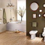 Tạo nên không gian phong thủy nhà tắm (Ảnh: Internet)