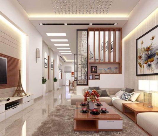 Thiết kế nội thất phòng khách nhà ống và những điều bạn nên lưu ý Thiết kế nội thất phòng khách nhà ống và những điều bạn không thể bỏ lỡ (Ảnh: Internet)