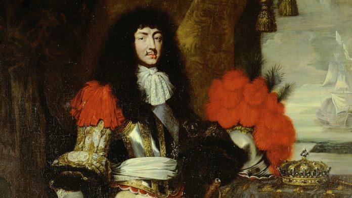 Louis XIV bị hói từ khá sớm (Ảnh: Internet)