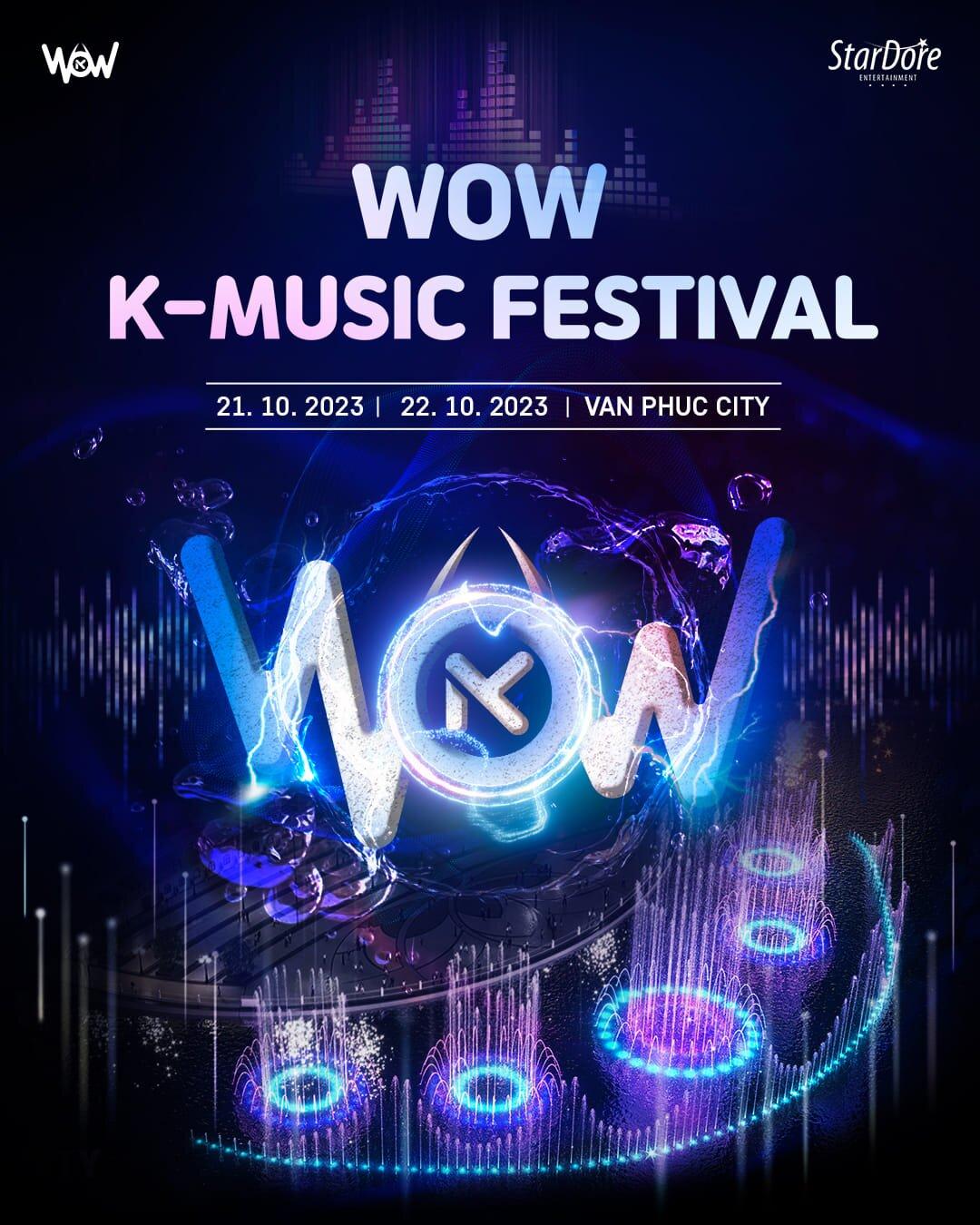 WOW K-Music Festival 2023 (Nguồn: Facebook)