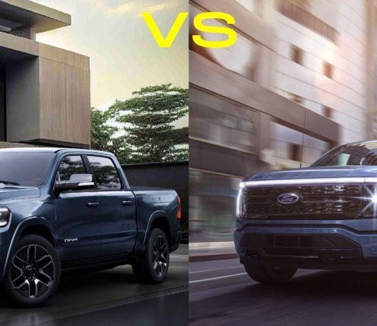 Thiết kế bên ngoài của Ram 1500 REV và F-150 Lightning (Ảnh: Internet)