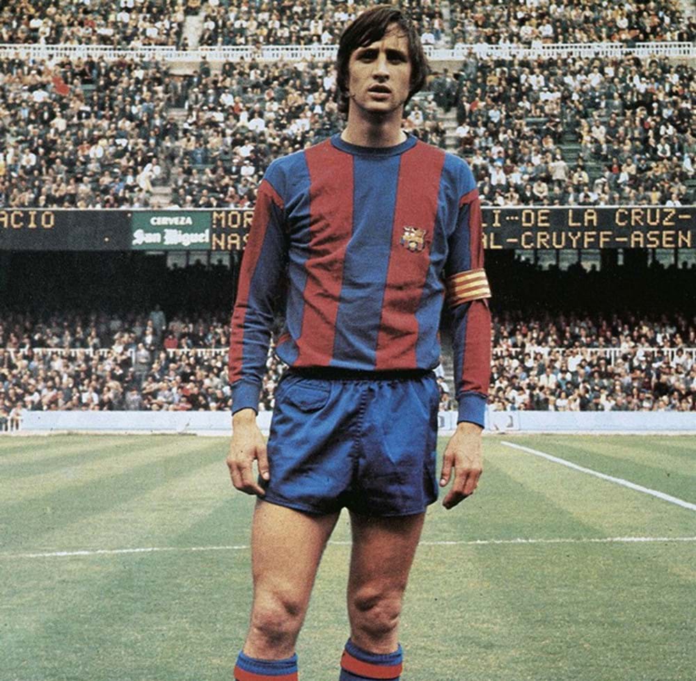 Johan Cruyff ở Barcelona (Ảnh: Internet)