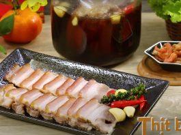 Chia sẻ cách làm món thịt ba chỉ ngâm nước mắm siêu bắt cơm! (Nguồn: Cooky TV)