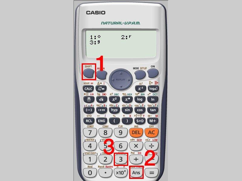 Hướng dẫn viết chữ trên máy tính Casio cực dễ (Ảnh: Internet)