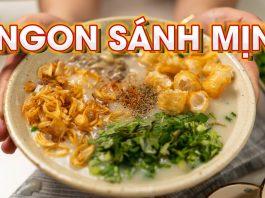 Bí quyết nấu cháo trai chuẩn vị bồi bổ gia đình! (Nguồn: CookBeo)