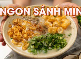 Bí quyết nấu cháo trai chuẩn vị bồi bổ gia đình! (Nguồn: CookBeo)