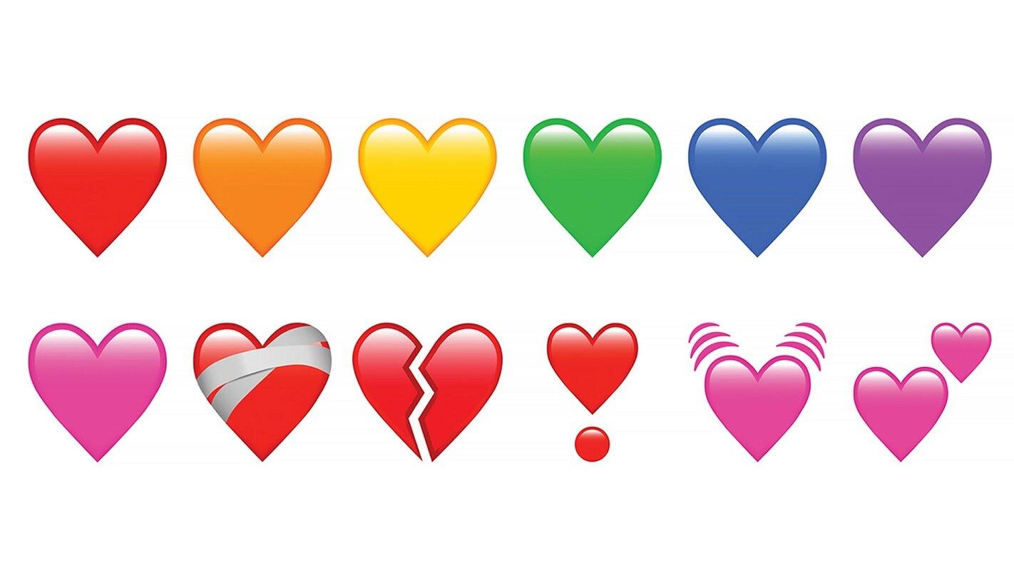 Ý nghĩa các emojis trái tim (Ảnh: Internet)