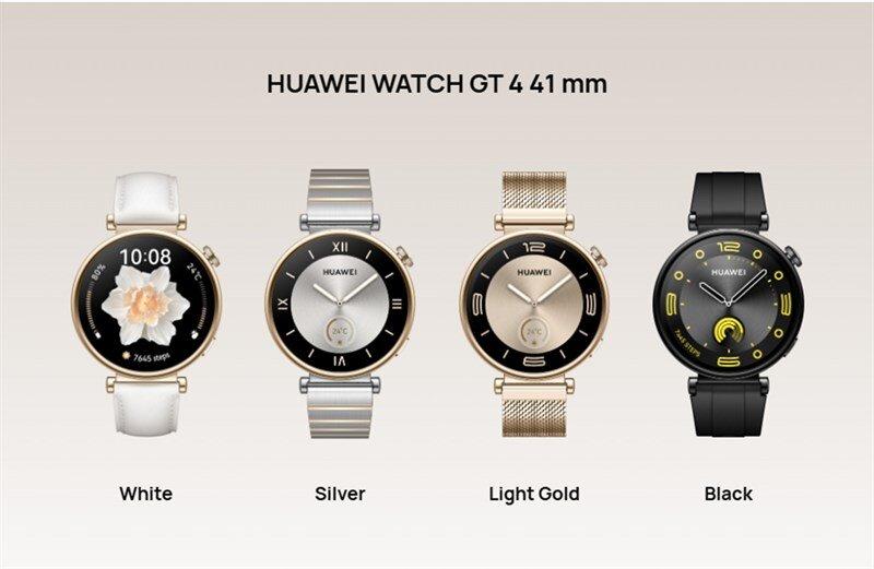 Huawei Watch GT 4 phiên 41 mm với nhiều màu sắc nữ tính dành cho phái nữ ( Ảnh: Internet)