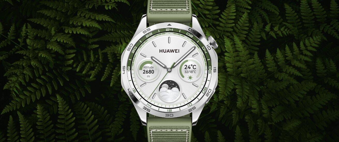 Huawei Watch GT 4 có mặt đồng hồ được làm bằng thép không gỉ ( Ảnh: Internet)