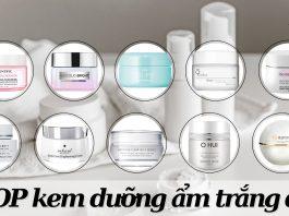 TOP 10 kem dưỡng ẩm trắng da (Nguồn: Internet)