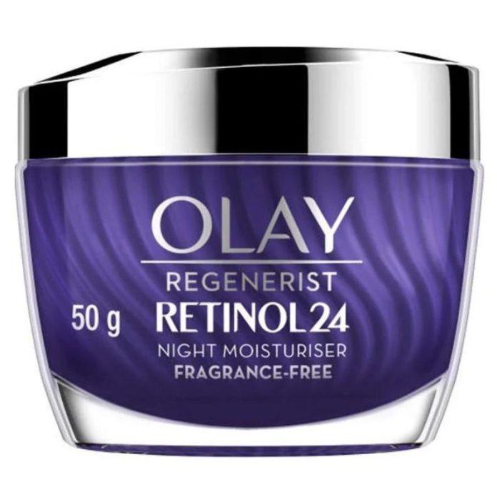 Kem dưỡng da chống lão hóa Olay Regenerist Retinol 24 Night Moisturiser (Nguồn: Internet)