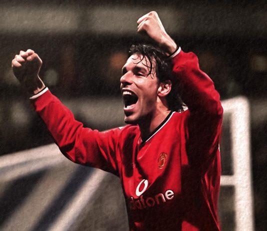 Van Nistelrooy – Siêu tiền đạo của bóng đá Hà Lan Van Nistelrooy thời còn ở MU (Ảnh:Internet)