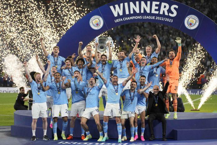 Câu lạc bộ Manchester City vô địch UEFA Champions League mùa giải 2022 - 2023 (Ảnh: Internet)