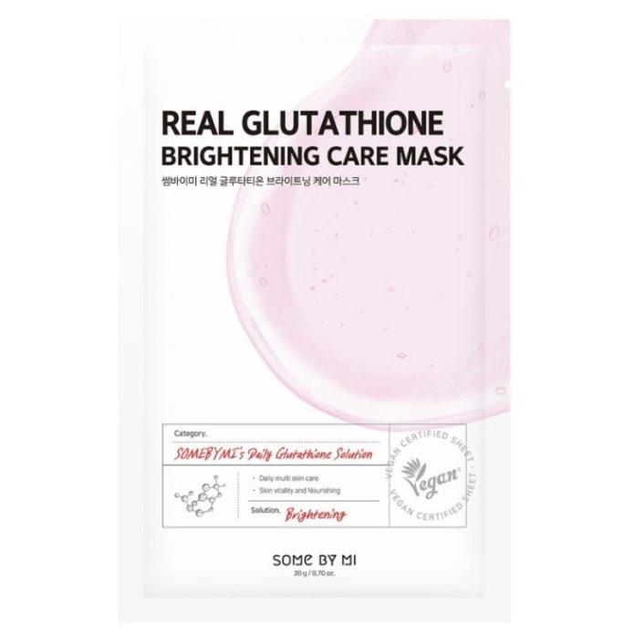 Mặt nạ dưỡng trắng da Some By Mi Real Glutathione Brightening Care Mask (Nguồn: Internet)