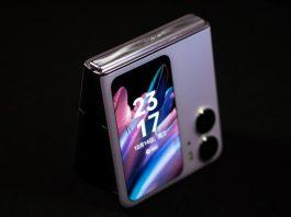 Review OPPO Find N3 Flip: điện thoại có camera sau xịn sò và màn hình phụ thông minh Oppo Find N3 Flip có thiết kế hình dạng vỏ sò độc đáo (Ảnh: Internet)