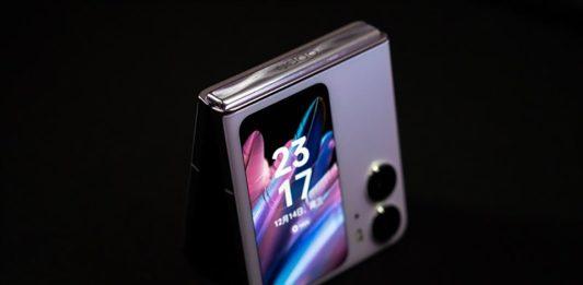 Oppo Find N3 Flip có thiết kế hình dạng vỏ sò độc đáo (Ảnh: Internet)