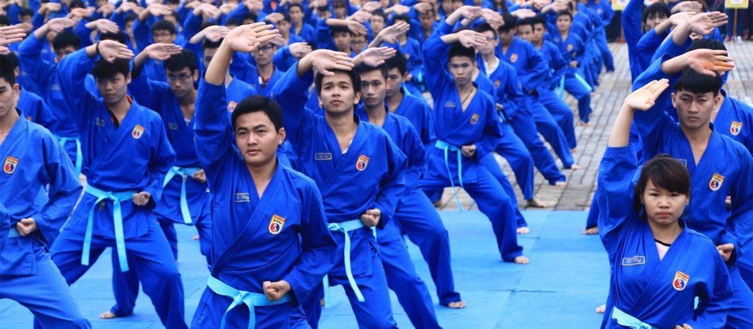 Sự phổ biến của Vovinam (Ảnh:Internet)