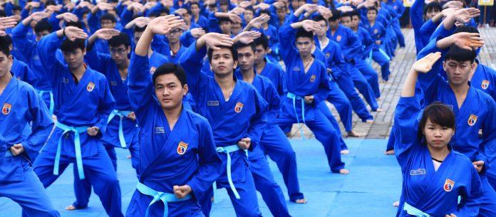 Sự phổ biến của Vovinam (Ảnh: Internet)