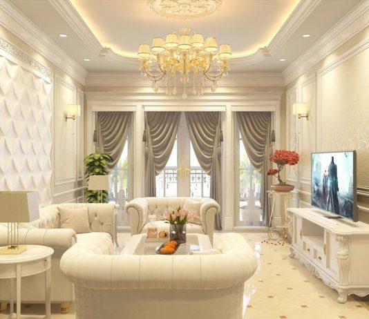 Phong cách thiết kế nội thất Neo Classic (ảnh: Internet)