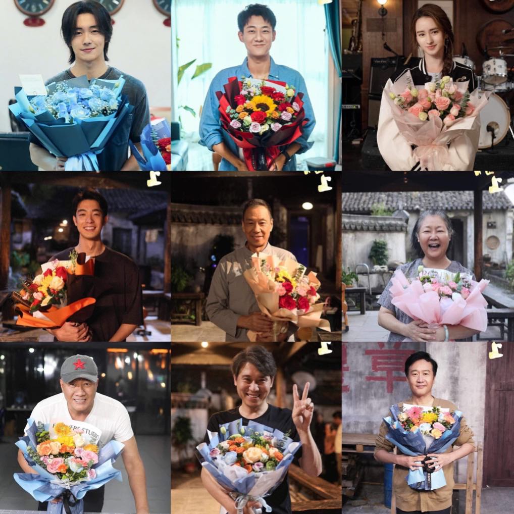 Các diễn viên khác trong ngày đóng máy phim Bắc Thượng (Nguồn: BlogAnChoi)