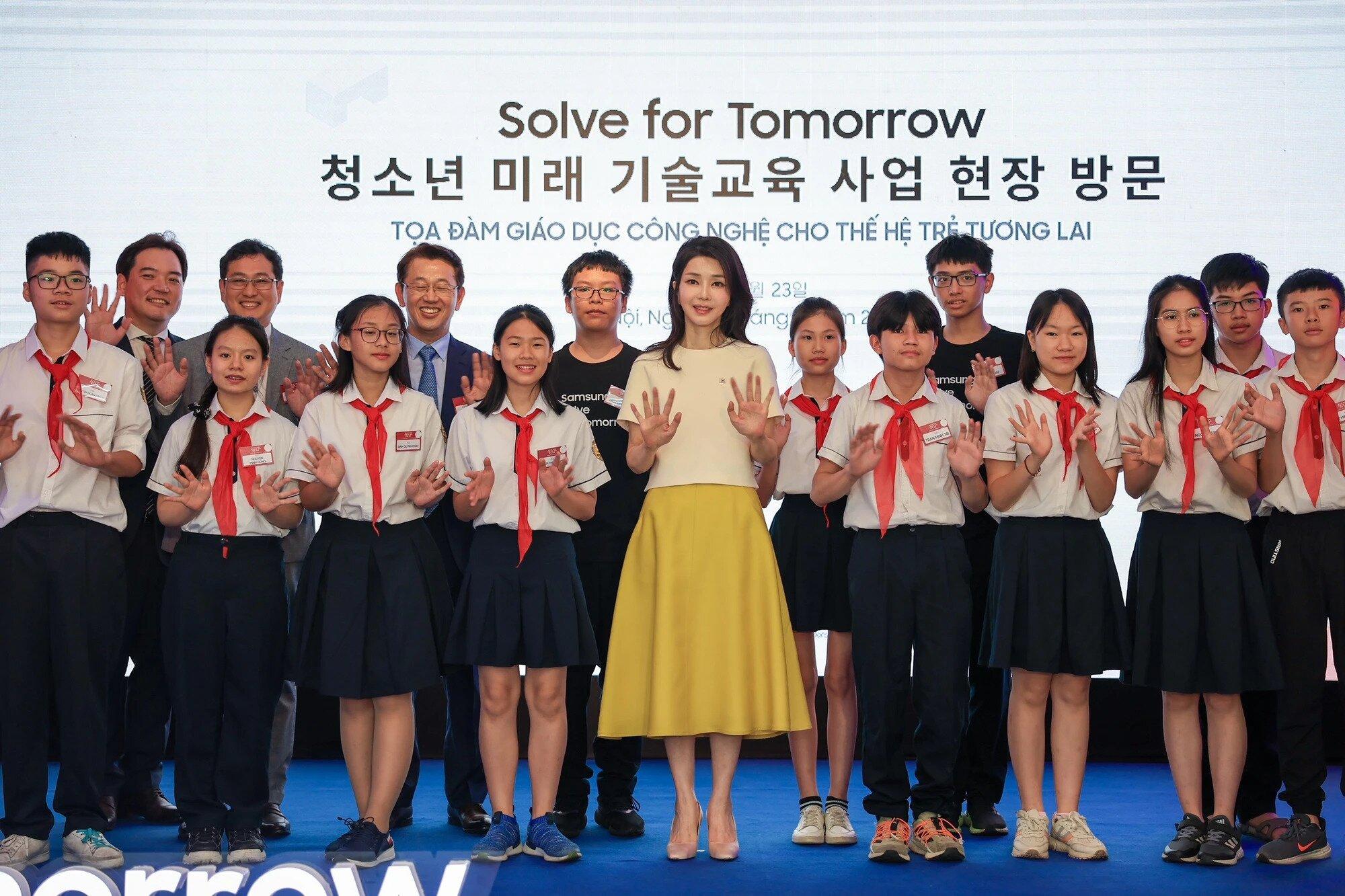 Samsung sẽ hiện thực hóa 40 ý tưởng Solve for Tomorrow 2023 (Ảnh: Internet)