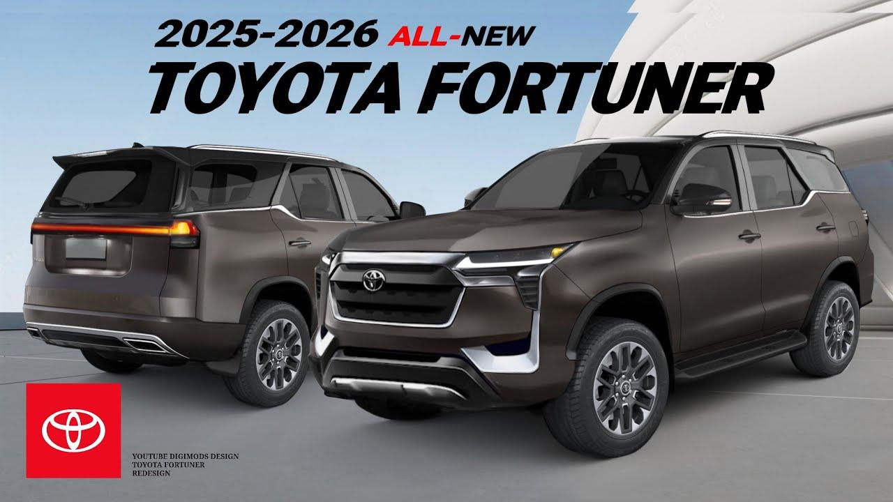 Hình ảnh Toyota Fortuner 2025 và Toyota Fortuner 2026 (Ảnh: Internet)