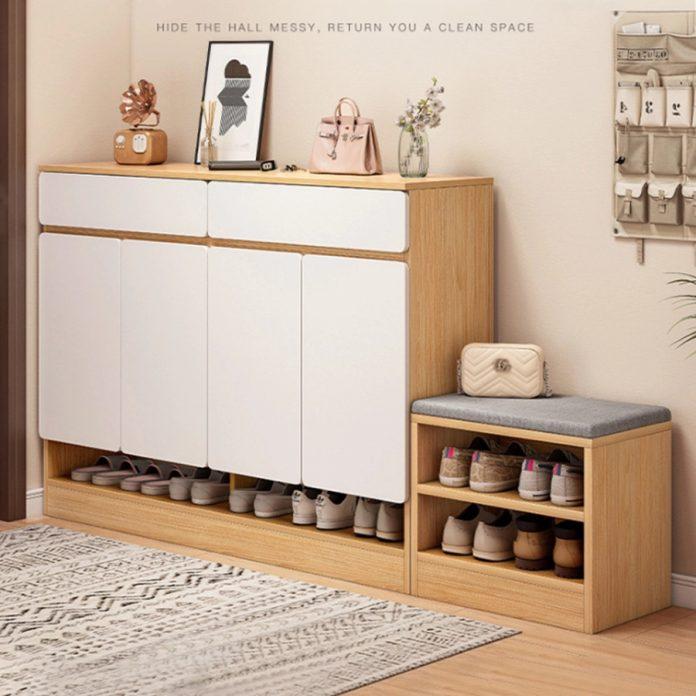 Bí quyết trang trí nội thất tủ giày cho không gian gia đình hoàn hảo (ảnh: Internet)