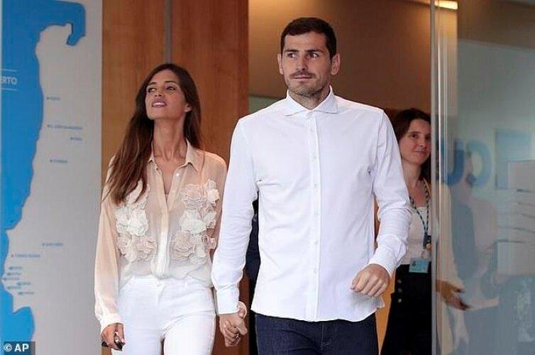 Casillas và vợ cũ (Ảnh: Internet)