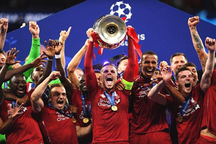 Câu lạc bộ Liverpool vô địch UEFA Champions League năm 2019 (Ảnh: Internet)