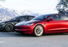 Thiết kế bên ngoài của xe Tesla Model 3 (Ảnh: Internet)
