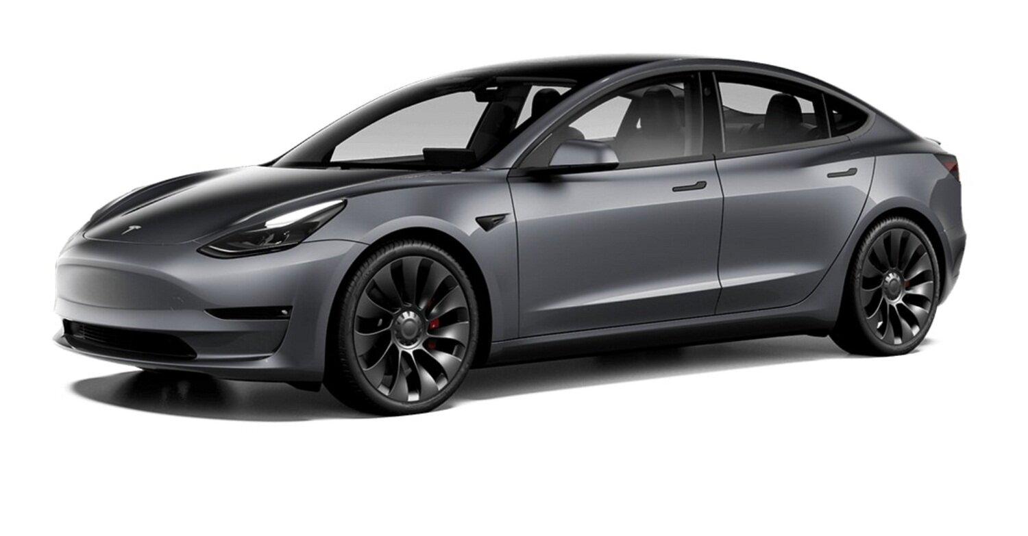 Xe Tesla Model 3 Performance với bánh xe 20 inch (Ảnh: Internet)