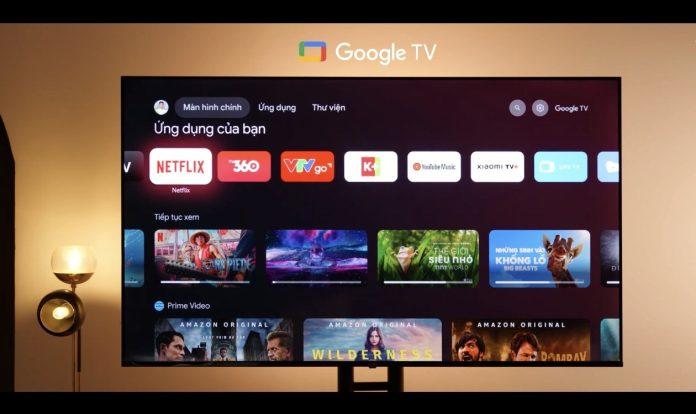 Xiaomi TV A Pro 65" chạy hệ điều hành Google TV (Ảnh: Internet)
