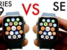 Apple Watch SE 2023 và Apple Watch 9: Lựa chọn nào tốt hơn? Apple Watch SE 2023 VS Apple Watch 9 (Ảnh: Internet)