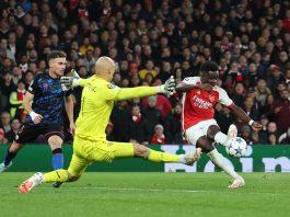 Pháo thủ Arsenal giành 3 điểm trọn vẹn, tiến gần tấm vé đi tiếp cúp C1 Áp đảo hoàn toàn, Arsenal đè bẹp đối thủ trên sân nhà Emirates (ảnh: Internet)