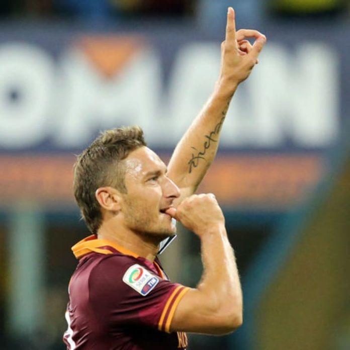 Totti ở CLB AS Roma (Ảnh: Internet)