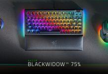 Bàn phím chơi game Razer BlackWidow V4 75% (Ảnh: Internet)